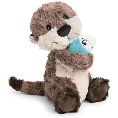 NICI 62648 - Otter Oda mit Fisch, schlenkernd, 25 cm, GREEN NICI 62648 - Otter Oda mit Fisch, schlenkernd, 25 cm, GREEN