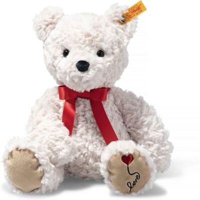 Steiff 113833 - Soft Cuddly Friends, Teddybär Jimmy Love, weiß, 30cm Steiff 113833 - Soft Cuddly Friends, Teddybär Jimmy Love, weiß, 30cm