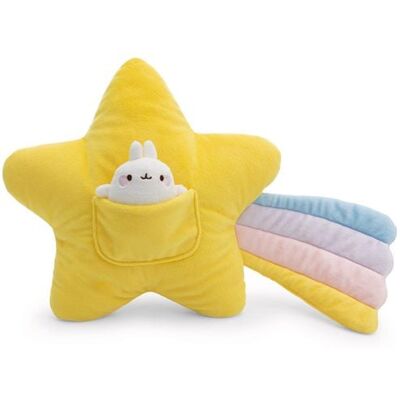 Nici Kissen MOLANG Sternschnuppe 40x28cm Nici Kissen MOLANG Sternschnuppe 40x28cm