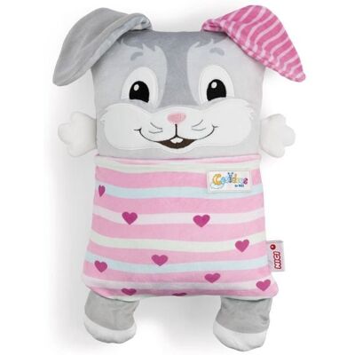 NICI 62294 - Cosidoos Hase, Schlaftier/Kissen mit Wendefunktion, 1 Stück, Plüsch, 30x20x11cm NICI 62294 - Cosidoos Hase, Schlaftier/Kissen mit Wendefunktion, 1 Stück, Plüsch, 30x20x11cm