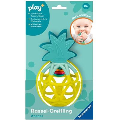Ravensburger Verlag GmbH Play+ Rassel-Greifling: Ananas - ab 0 Monate Ravensburger Verlag GmbH Play+ Rassel-Greifling: Ananas - ab 0 Monate