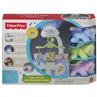 Mattel GmbH Mattel Fisher Price 3-in-1 Traumbärchen Mobile Mattel GmbH Mattel Fisher Price 3-in-1 Traumbärchen Mobile