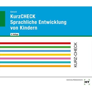 Verlag Handwerk und Technik KurzCHECK Sprachliche Entwicklung von Kindern