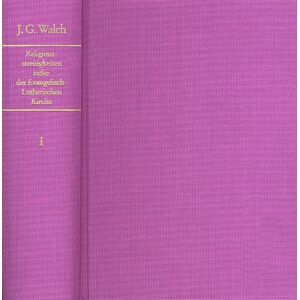 Frommann-holzboog Historische und Theologische Einleitung in die Religions-Streitigkeiten... / 5 in 8 Bänden