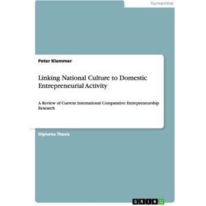 GRIN Linking National Culture to Domestic Entrepreneurial Activity