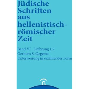 Gütersloher Verlagshaus Jüdische Schriften aus hellenistisch-römischer Zeit, Bd 6: Supplementa / Unterweisung in erzählender Form