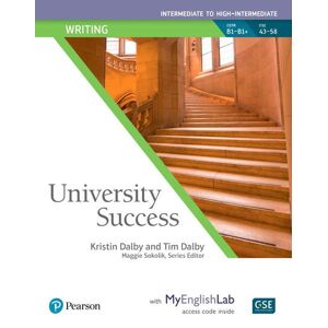 Pearson Education University Success Writing Intermediate, Student Book with MyLab English