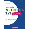 Cornelsen Pädagogik Fachmethoden: Das schnelle Methoden-1x1 Englisch