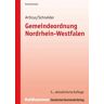 Deutscher Gemeindeverlag Gemeindeordnung Nordrhein-Westfalen