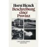 Carl Hanser Verlag Beschreibung einer Provinz