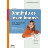 Stolz Damit du es lesen kannst