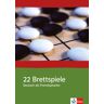 Klett Sprachen GmbH 22 Brettspiele. Deutsch als Fremdsprache