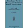 Springer Berlin Grundlagen für die Messung von Stirnrädern mit gerader Evolventenverzahnung