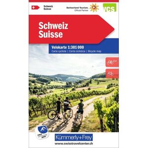 Kümmerly+Frey Velokarte Schweiz 1:301.000 Kümmerly+Frey Velokarte Schweiz 1:301.000
