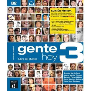 Klett Sprachen GmbH Gente hoy 3 B2 - Edición híbrida Klett Sprachen GmbH Gente hoy 3 B2 - Edición híbrida