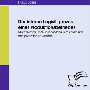 Diplomica Verlag GmbH Der interne Logistikprozess eines Produktionsbetriebes Diplomica Verlag GmbH Der interne Logistikprozess eines Produktionsbetriebes