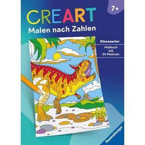 Ravensburger Verlag GmbH CreArt Malen nach Zahlen ab 7: Dinosaurier Ravensburger Verlag GmbH CreArt Malen nach Zahlen ab 7: Dinosaurier