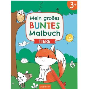 arsedition Mein großes buntes Malbuch – Tiere arsedition Mein großes buntes Malbuch – Tiere