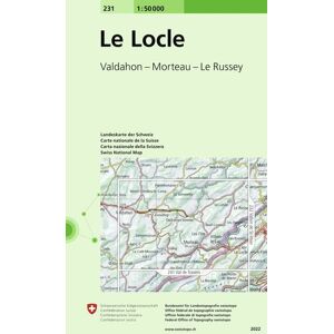 Swisstopo 1 : 50 000 Le Locle Swisstopo 1 : 50 000 Le Locle