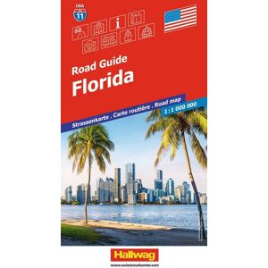 Hallwag Strassenkarte USA, Florida 1:1 Mio. Hallwag Strassenkarte USA, Florida 1:1 Mio.