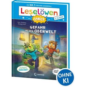 Loewe Leselöwen Comics 2. Klasse - Gefahr in der Oberwelt Loewe Leselöwen Comics 2. Klasse - Gefahr in der Oberwelt