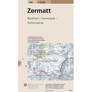 Swisstopo 1 : 25 000 Zermatt Swisstopo 1 : 25 000 Zermatt