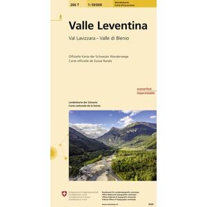 Swisstopo 1 : 50 000 Valle Leventina Swisstopo 1 : 50 000 Valle Leventina