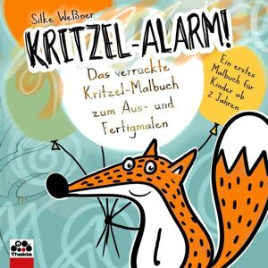 Thekla Verlag Kritzel-Alarm! Das verrückte Kritzel-Malbuch zum Aus- und Fertigmalen - Ein erstes Kritzelbuch für Kinder ab 2 Jahre Thekla Verlag Kritzel-Alarm! Das verrückte Kritzel-Malbuch zum Aus- und Fertigmalen - Ein erstes Kritzelbuch für Kinder ab 2 Jahre