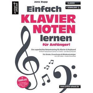 Artist Ahead Einfach Klaviernoten lernen für Anfänger! Artist Ahead Einfach Klaviernoten lernen für Anfänger!