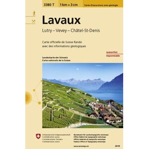 Swisstopo 1 : 33 333 Lavaux Swisstopo 1 : 33 333 Lavaux