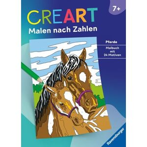 Ravensburger Verlag GmbH CreArt Malen nach Zahlen ab 7: Pferde Ravensburger Verlag GmbH CreArt Malen nach Zahlen ab 7: Pferde