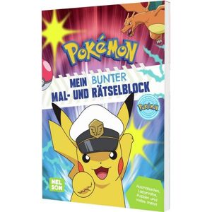 Nelson Pokémon Activity-Buch: Pokémon Mein bunter Mal- und Rätselblock Nelson Pokémon Activity-Buch: Pokémon Mein bunter Mal- und Rätselblock