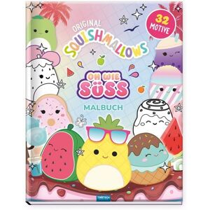 Trötsch Verlag GmbH & Co. KG TRÖTSCH - Malbuch Original Squishmallows Oh wie süss Malbuch Ab 3 Jahren Trötsch Verlag GmbH & Co. KG TRÖTSCH - Malbuch Original Squishmallows Oh wie süss Malbuch Ab 3 Jahren