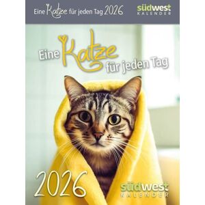 Südwest Verlag Eine Katze für jeden Tag 2026 - Tagesabreißkalender zum Aufstellen oder Aufhängen Südwest Verlag Eine Katze für jeden Tag 2026 - Tagesabreißkalender zum Aufstellen oder Aufhängen