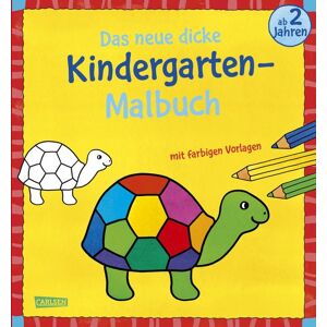 Carlsen Ausmalbilder für Kita-Kinder: Das neue, dicke Kindergarten-Malbuch: Mit farbigen Vorlagen und lustiger Fehlersuche Carlsen Ausmalbilder für Kita-Kinder: Das neue, dicke Kindergarten-Malbuch: Mit farbigen Vorlagen und lustiger Fehlersuche