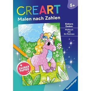 Ravensburger Verlag GmbH CreArt Malen nach Zahlen ab 5 - Zauberpapier: Einhorn Zauber Ravensburger Verlag GmbH CreArt Malen nach Zahlen ab 5 - Zauberpapier: Einhorn Zauber