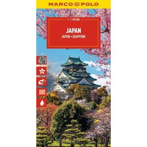 MairDuMont MARCO POLO Reisekarte Japan 1:1,1 Mio. MairDuMont MARCO POLO Reisekarte Japan 1:1,1 Mio.