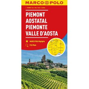 MairDuMont MARCO POLO Regionalkarte Italien 01 Piemont, Aostatal 1:200.000 MairDuMont MARCO POLO Regionalkarte Italien 01 Piemont, Aostatal 1:200.000
