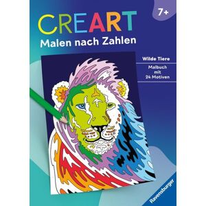 Ravensburger Verlag GmbH CreArt Malen nach Zahlen ab 7: Wilde Tiere Ravensburger Verlag GmbH CreArt Malen nach Zahlen ab 7: Wilde Tiere