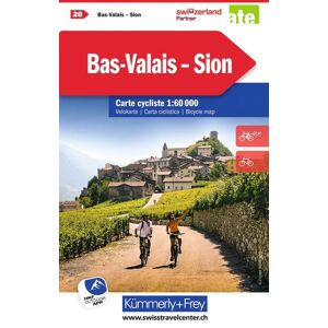 Kümmerly+Frey Radwanderkarte Bas Valais - Sion mit Ortsindex (20) Kümmerly+Frey Radwanderkarte Bas Valais - Sion mit Ortsindex (20)