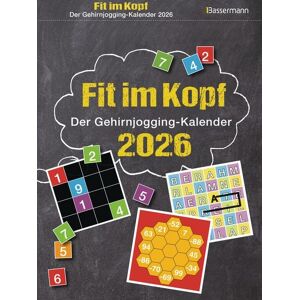 Bassermann Fit im Kopf - der Gehirnjogging-Kalender 2026. Jeden Tag Denksport mit dem beliebten Abreißkalender Bassermann Fit im Kopf - der Gehirnjogging-Kalender 2026. Jeden Tag Denksport mit dem beliebten Abreißkalender