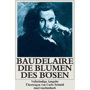 Insel Verlag Die Blumen des Bösen Insel Verlag Die Blumen des Bösen