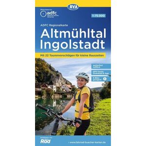 Kompass-Karten ADFC-Regionalkarte Altmühltal Ingolstadt, 1:75.000, mit Tagestourenvorschlägen, reiß- und wetterfest, GPS-Tracks Download Kompass-Karten ADFC-Regionalkarte Altmühltal Ingolstadt, 1:75.000, mit Tagestourenvorschlägen, reiß- und wetterfest, GPS-Tracks Download
