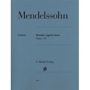 Henle, Günter Felix Mendelssohn Bartholdy - Rondo capriccioso op. 14