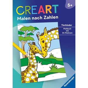 Ravensburger Verlag GmbH CreArt Malen nach Zahlen ab 5: Tierkinder Ravensburger Verlag GmbH CreArt Malen nach Zahlen ab 5: Tierkinder