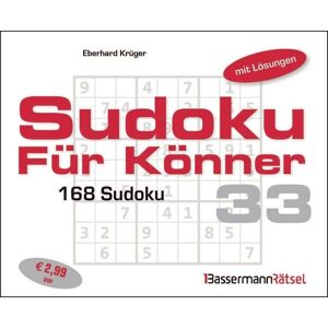 Bassermann Sudoku für Könner 33 Bassermann Sudoku für Könner 33