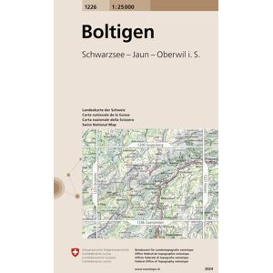 Swisstopo 1 : 25 000 Boltigen Swisstopo 1 : 25 000 Boltigen