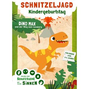 Elvi Media Dinosaurier Schnitzeljagd für Kindergeburtstag - Schatzsuche mit allen Sinnen Elvi Media Dinosaurier Schnitzeljagd für Kindergeburtstag - Schatzsuche mit allen Sinnen