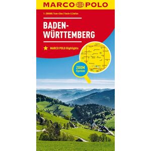 MairDuMont MARCO POLO Regionalkarte Deutschland 11 Baden-Württemberg 1:200.000 MairDuMont MARCO POLO Regionalkarte Deutschland 11 Baden-Württemberg 1:200.000