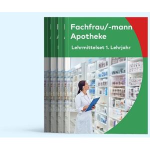 Verlag Careum Fachfrau/-mann Apotheke: Lehrmittelset 1. Lehrjahr (BiVo 2022) (Print mit E-Book) Verlag Careum Fachfrau/-mann Apotheke: Lehrmittelset 1. Lehrjahr (BiVo 2022) (Print mit E-Book)